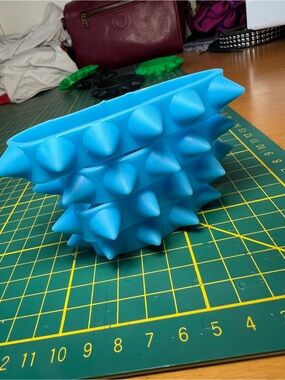 NovocentoNovantanove silicone spiked bracelets 2 pack